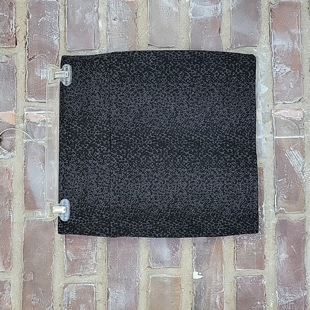 Wet Seal Black and Grey Mini Skirt